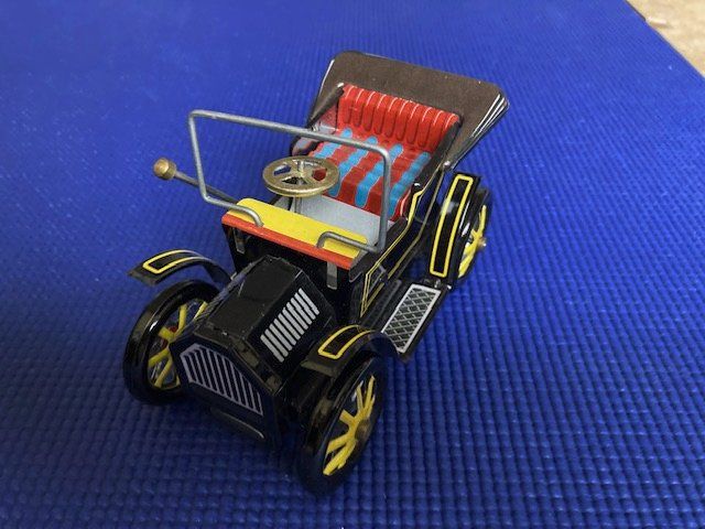 Modellini d'auto: Blech Modellauto Oldtimer AUSTIN Car – Nuovo e nell'imballaggio originale da Rothenburg venduto da Bison2 1