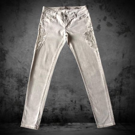 Jeans Guess Beverly Skinny White Women 26