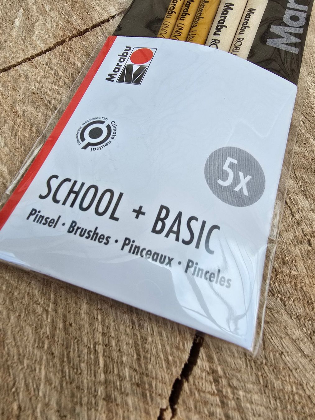 Pinceaux: 5 Marabu Schulmalpinsel BASIC - Neu & OVP – Neuf avec emballage d'origine à Romanshorn par Rachacha 1