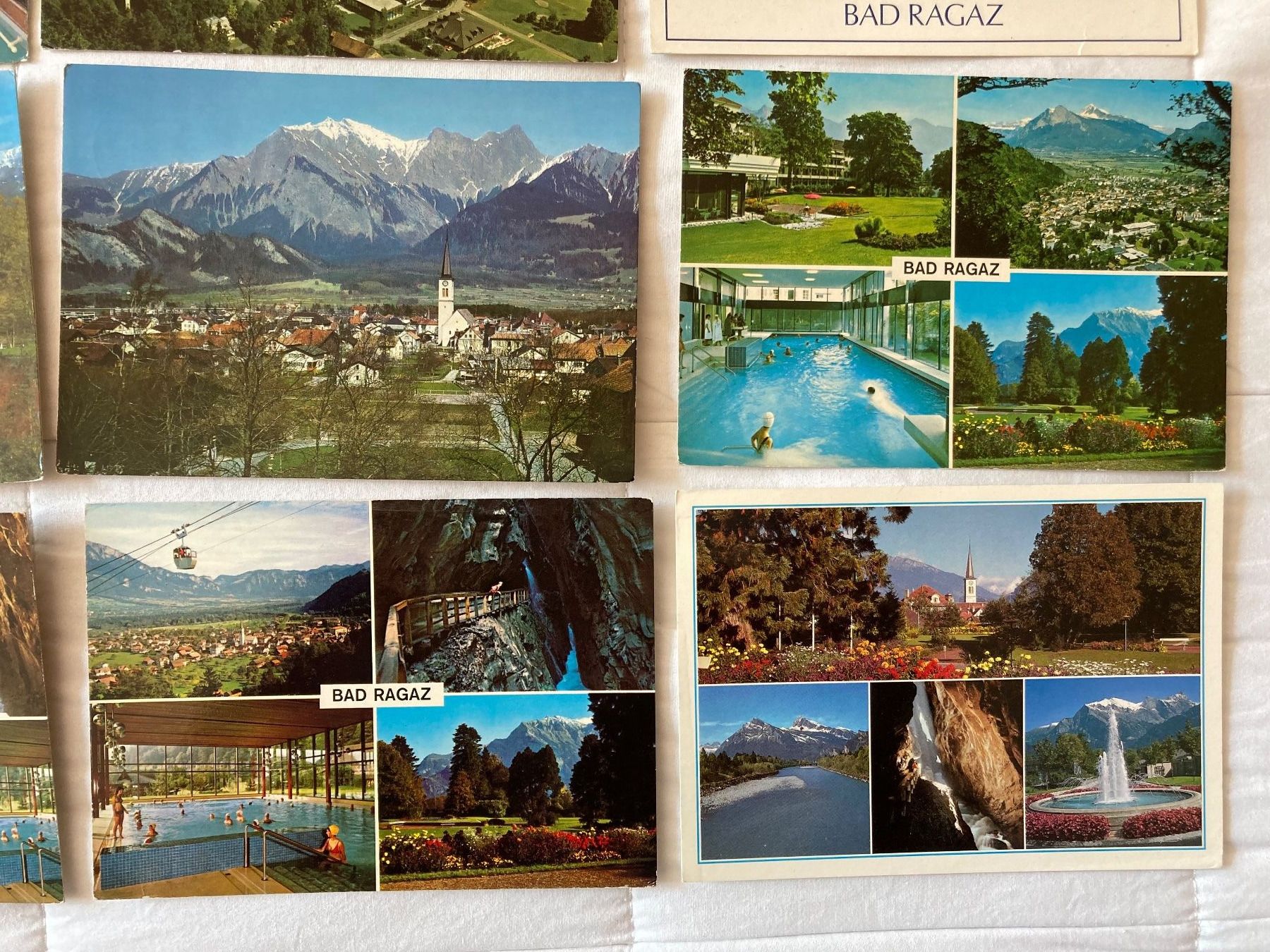 Cartoline postali: 16 AK Bad Ragaz – Usato da Zürich venduto da Tolima194 4