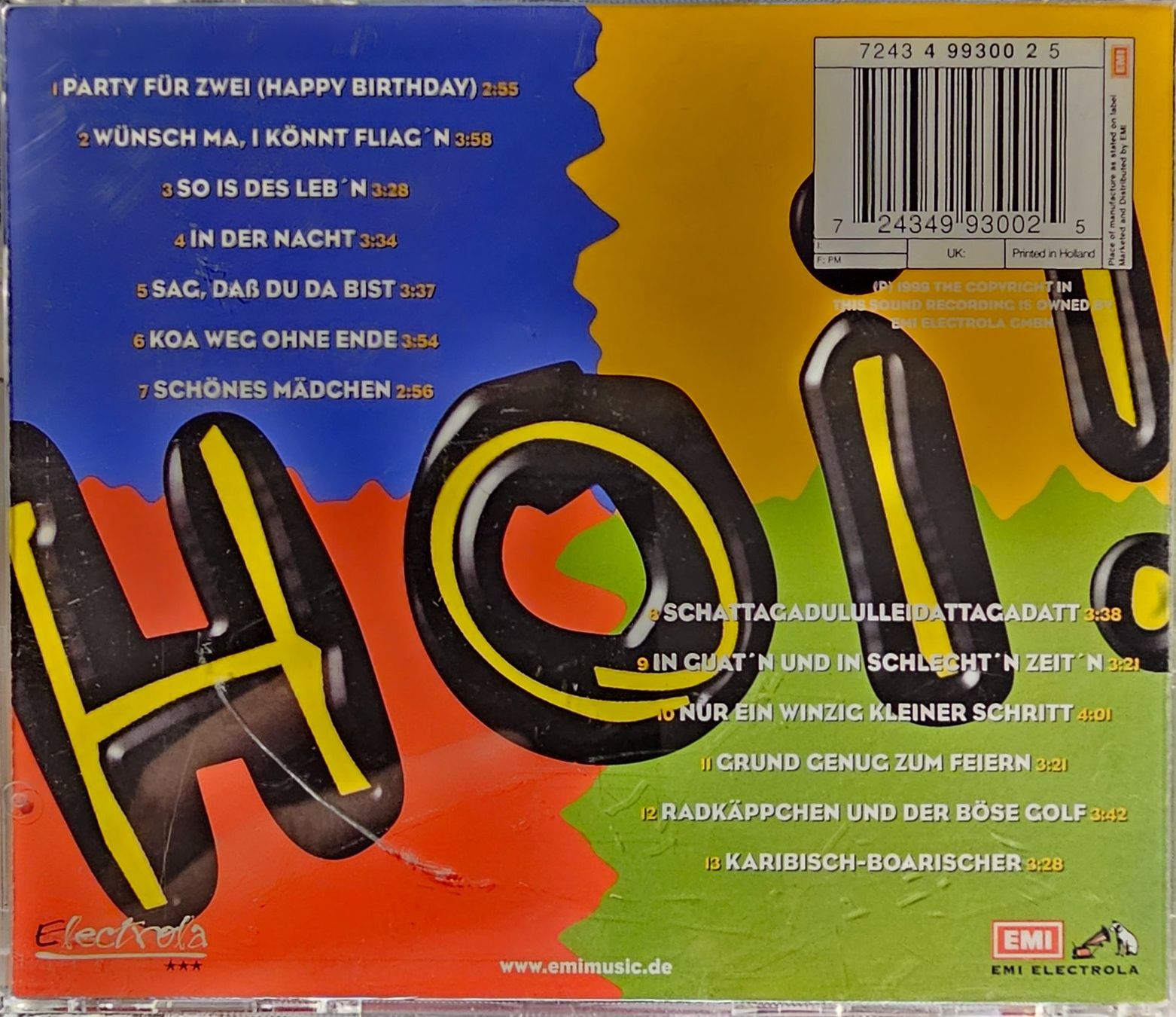 CD: Hoi! – Hoi! – Usato da Wahlen b. Laufen venduto da Cg10 1