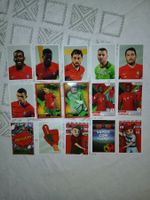 Lot de15 cartes football Portugal panini