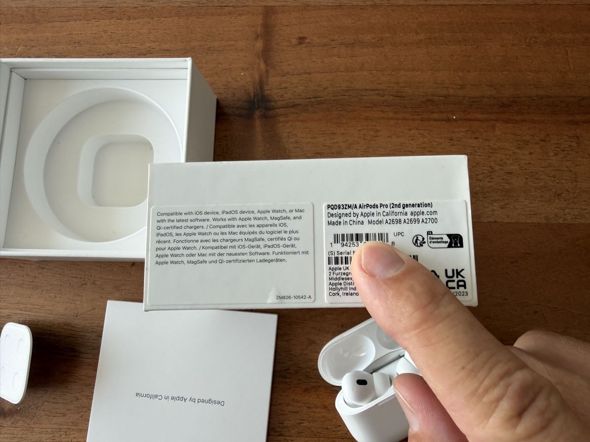 Apple Kopfhörer: Apple AirPods Pro Gen.2 – Gebraucht aus Stans von lion85 2