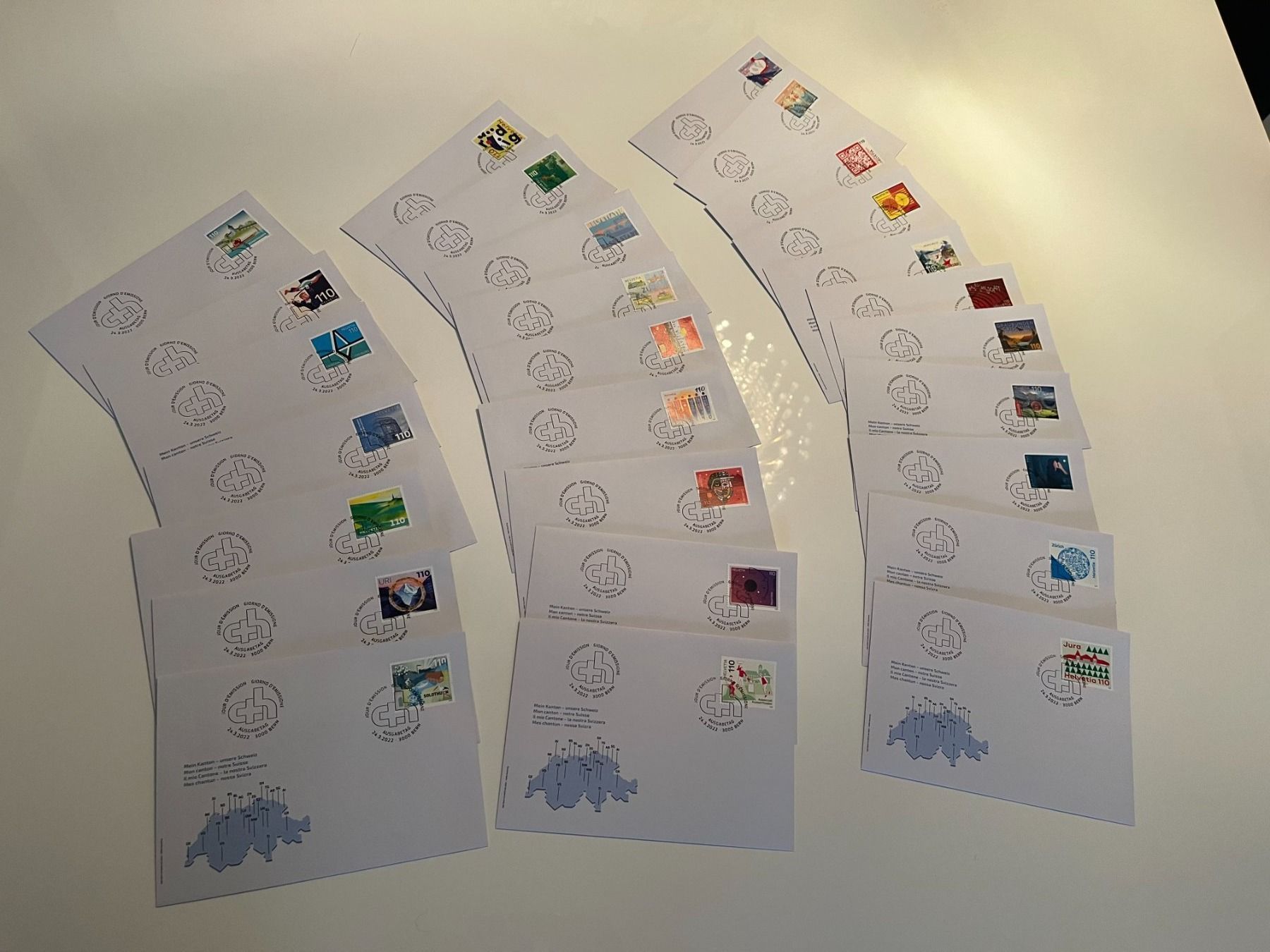 Tutti i francobolli: 27 FDC nicht im Abo / 2022 – Nuovo (secondo la descrizione) da Arch venduto da seil819 1