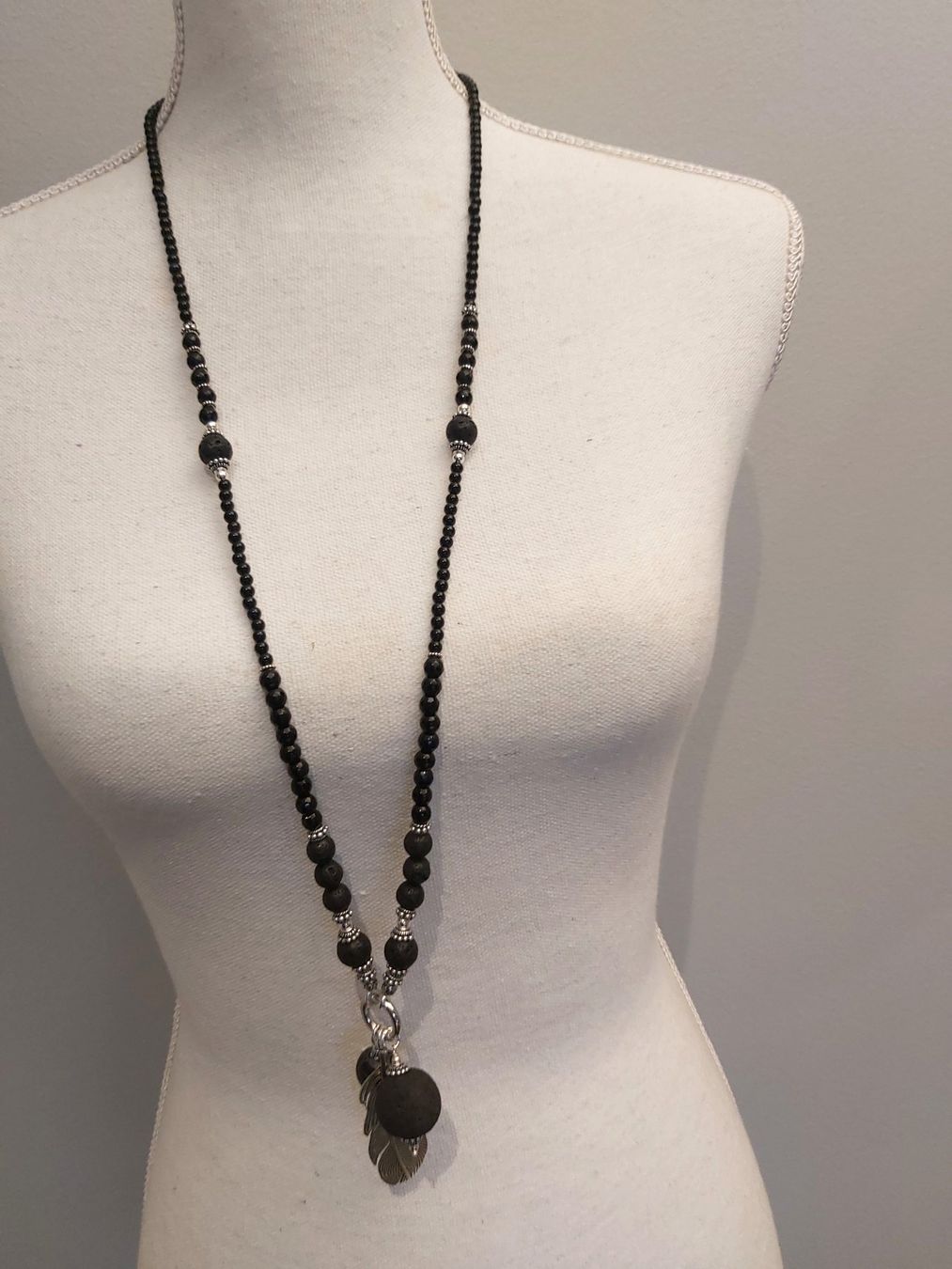 Catenine: KIM - Edelsteinkette - Sterling Silber - schwarz – Nuovo e nell'imballaggio originale da Mühlethal venduto da nicita-modeschmuck 2