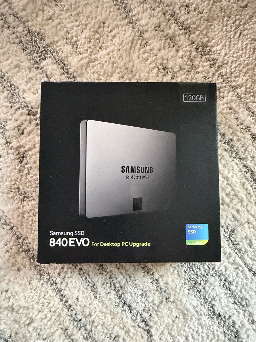 Samsung Dischi rigidi: Samsung SSD 840 EVO 120GB Solid State Drive PC Upgrade – Usato da Basel venduto da two_n27b