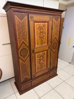 Bauernschrank ca. 1880, 120 br.,183 h, 45 tief