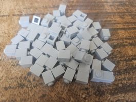 lego 3005 lot de 70 pièces Light Bluish Gray Brick 1 x 1