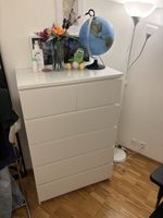 Ikea Malm Kommode mit 6 Schubladen, Weiss. Wie Neu!