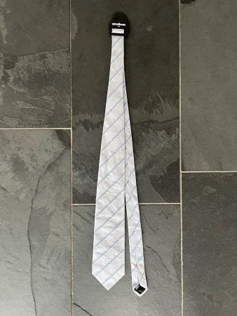 Neue originale hellblaue strellson Krawatte