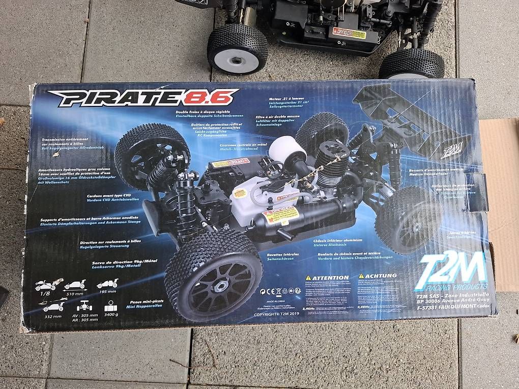 Modellismo RC: Benziner T2M Pirate 8.6 – Usato da oberaach venduto da sole03 1