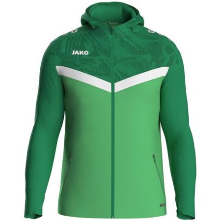 Jako Kapuzenjacke Iconic - soft green/sportgrün (Grösse...