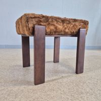 Fellhocker Fellhöcker Hocker Stool