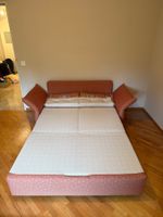 2-Sitzer Bettsofa / Schlafsofa ausziehbar 130 × 190 cm