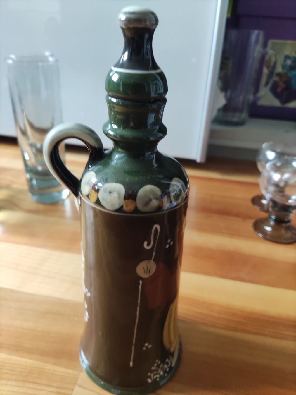 Sonstiges: Schweizer Keramik  Flasche / Vase Tracht – Gebraucht aus Solothurn von Csw1 2