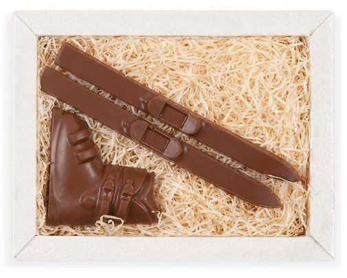 Aliments & Spécialités: Schokoladen Ski Set – Neuf avec emballage d'origine à Winkel par Hot-Chocolat 1
