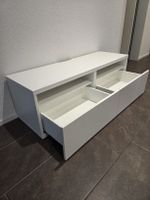 TV-Möbel Weiss Ikea mit 2 Schubladen 120x40x40
