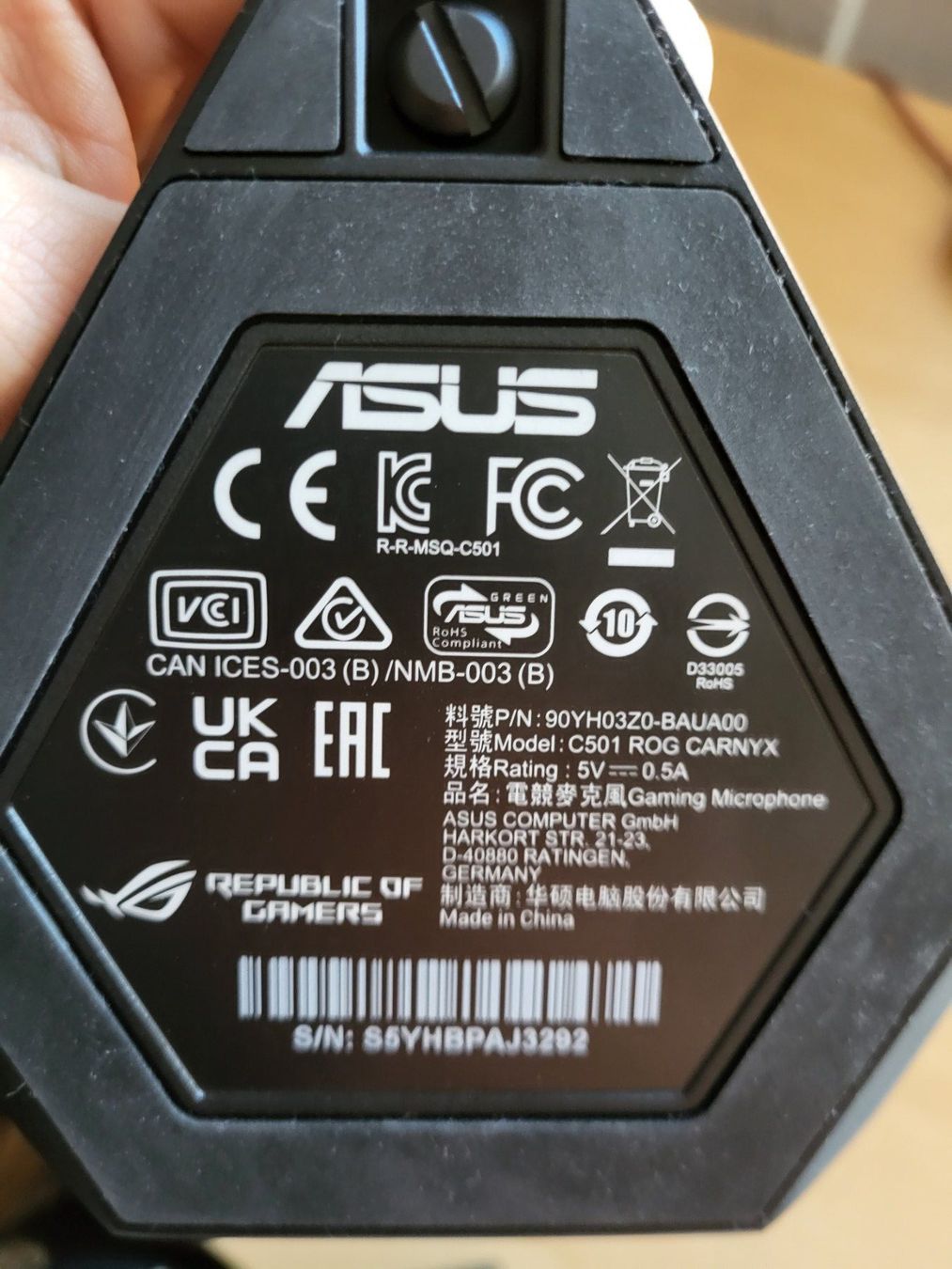 Microphones: Microphone wie neu – D'occasion à Embrach par tan_ms27 2