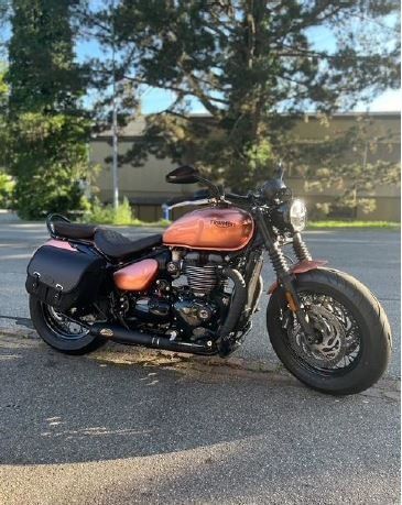Triumph Cruisers: Triumph Bonneville Speedmaster mit sehr aufwendigem Umbau – D'occasion à Lostorf par ilgustolino 1