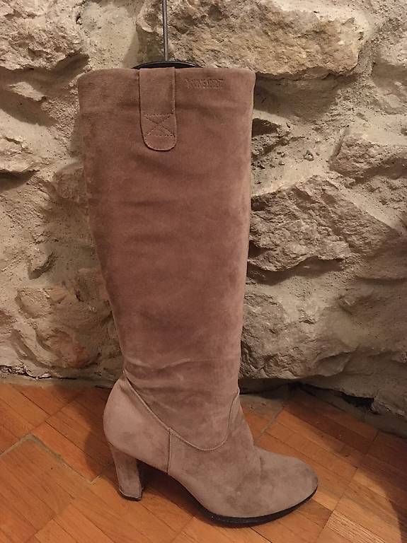 Damenschuhe: Wildlederstiefel Damen Grösse 38 – Gebraucht aus Zürich von BuenosAires03 2