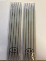 Lot de 10 aiguilles à tricoter grises taille 8.0 neuves