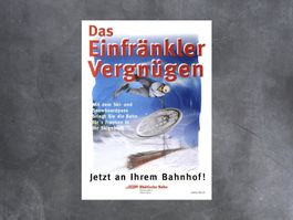 Plakat Rhätische Bahn