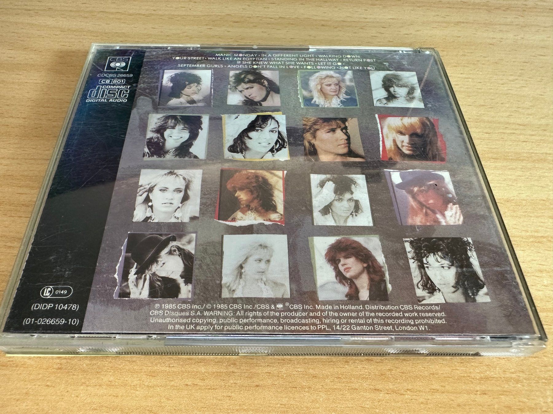 CD: Bangles – Different Light – Usato da Rikon im Tösstal venduto da Alpenmutz 1