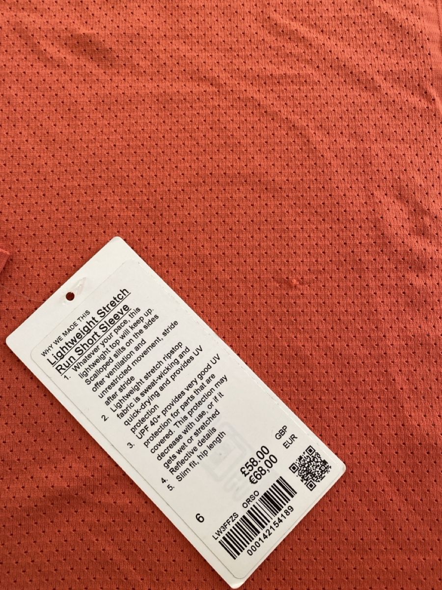 Lululemon Tops: Lululemon run top – Neu (gemäss Beschreibung) aus Zürich von Pab_88wm 3
