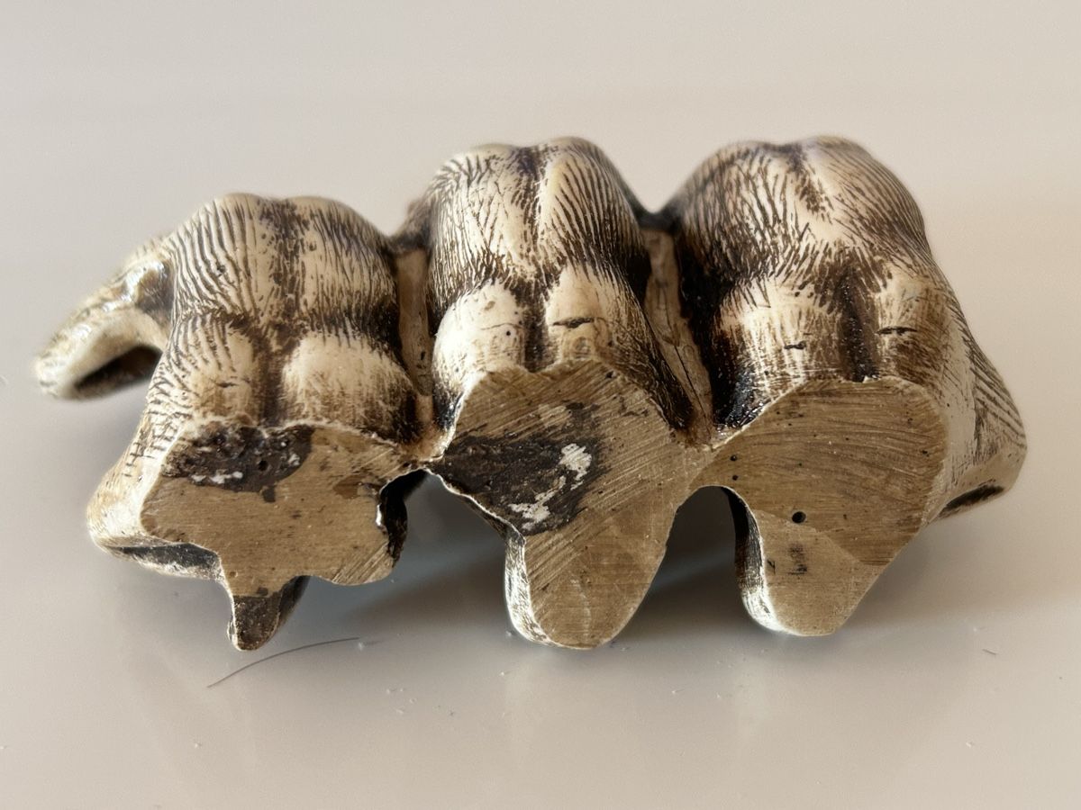 Statuette: 3 Affen - 3 singes - 3 scimmiette – Usato da Trélex venduto da Sonvic 5