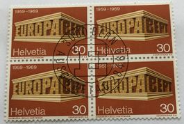 4 er Block Nr.466 mit Vollstempel Bern