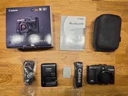 Canon PowerShot G16 – OVP, komplettes Zubehör + Tasche