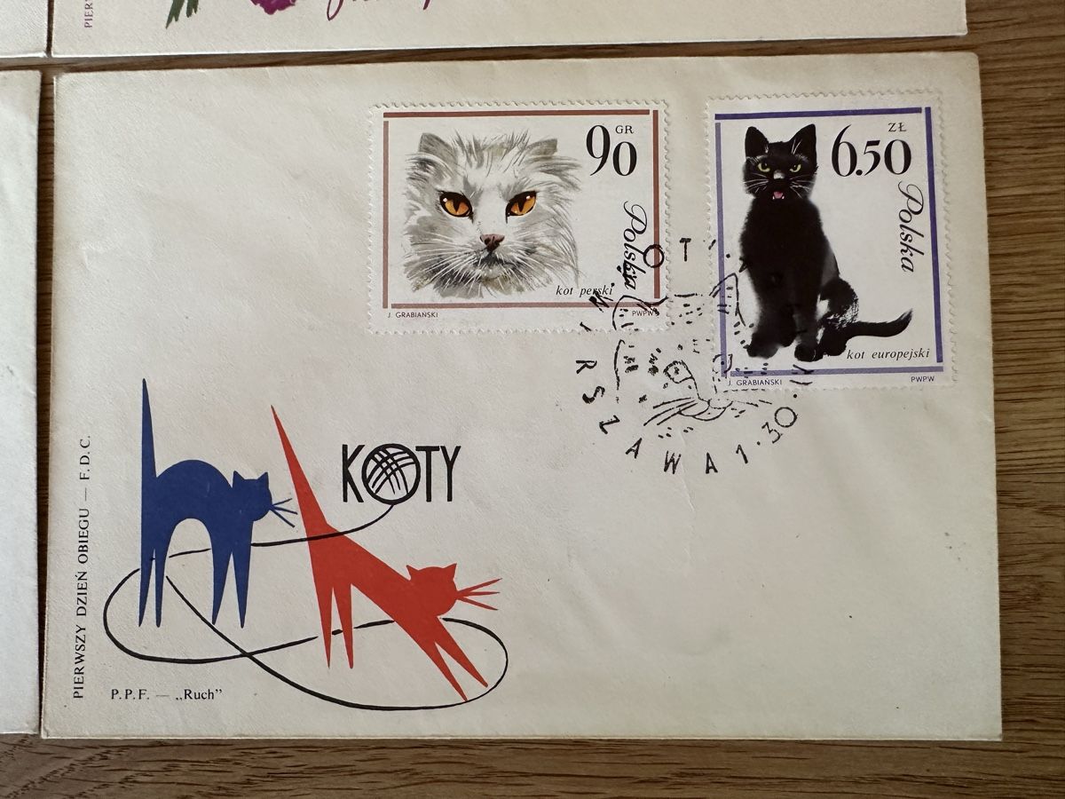 Tous les timbres: Polen - 2x FDC 1964 und 2x FDC 1965 – D'occasion à Schmitten / FR par Samsara169 4