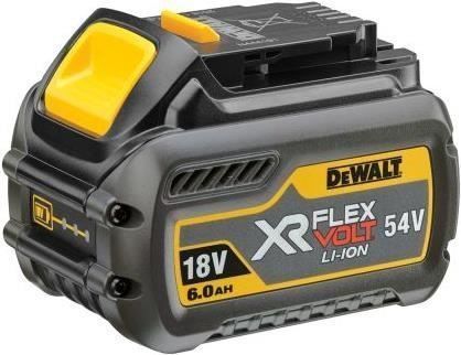 Dewalt Batterie: 54V / 18 Volt DeWALT Flexvolt Akku 6Ah – Nuovo e nell'imballaggio originale da Koppigen venduto da Bracher_Mail-House
