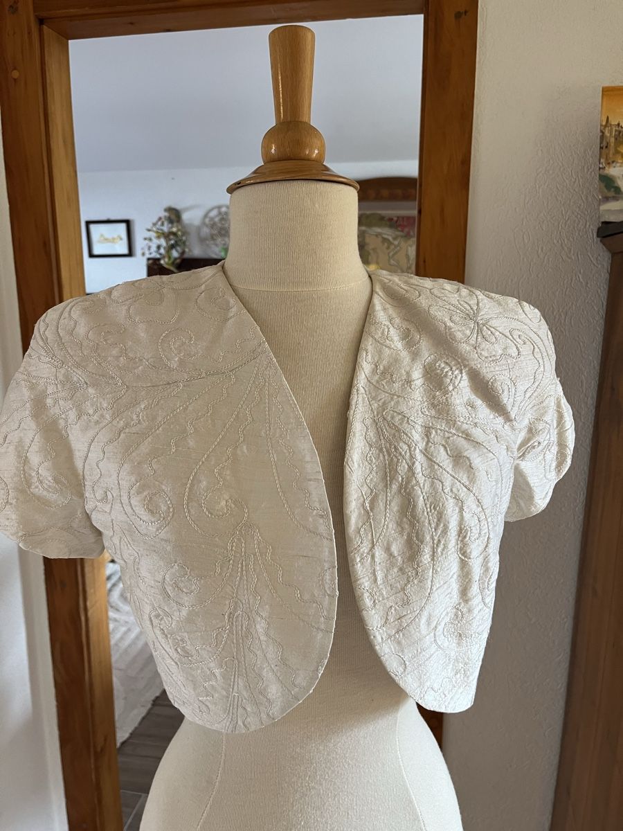 Boleros: Boléro 100% soie  – Gebraucht aus Euseigne von so.ART