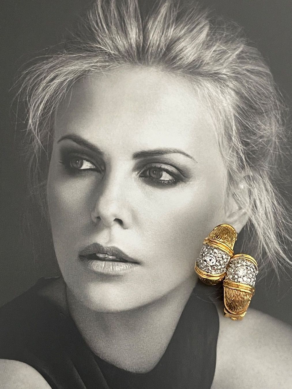 Orecchini pendenti & Orecchini a lobo: Wunderschöne Vintage Ohrringe Clips mit gold Plating – Usato da Winkel venduto da Luxtime 5