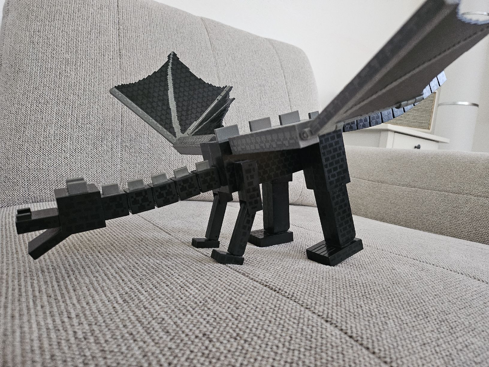 Statuette: Mattel MINECRAFT Comic Maker Ender Dragon – Usato da Rapperswil SG venduto da dslemer 4