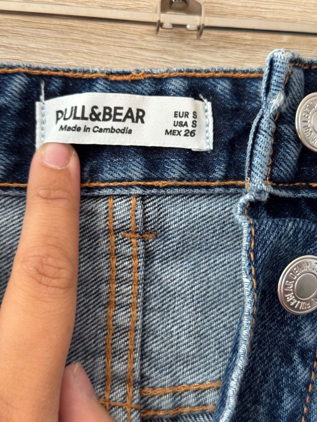 Pull&Bear Gonne: Jupe en jeans denim – Nuovo (secondo la descrizione) da Montreux venduto da Izapechee 1