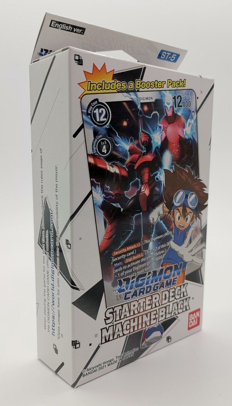 Sammelbilder & Trading cards: Digimon - Starter Deck Display - Machine Black ST-5 - EN – Neu und originalverpackt aus Niederglatt ZH von RetroBros 1