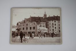 Seltene Alte Fotografie Luzern Hotel Bellevue