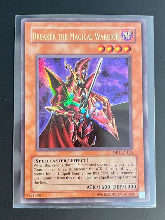 Yu-Gi-Oh! - Breaker the Magical Warrior - DR1-IT126 Ultra Rare GRAAD 7.5 NM+ IT