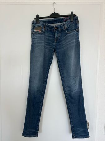 Diesel Denim Sweatpants W29 Size Used Blue Jeans Size 29