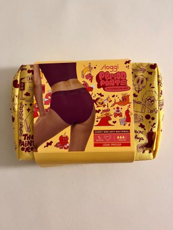 SLOGGi, Hipster, Menstruationsslip, Gr. M, Farbe Dunkellila