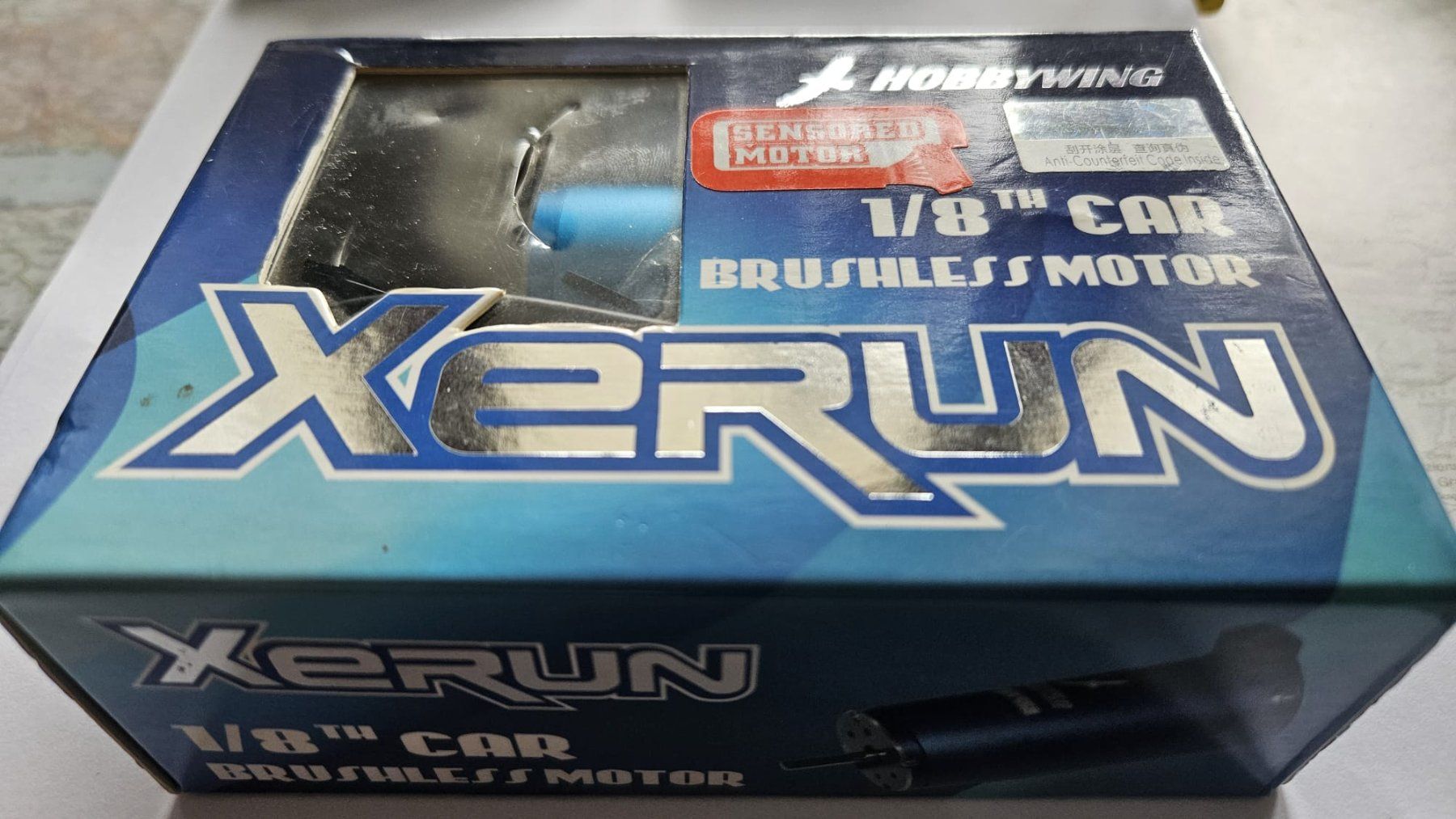 Hobbywing Motori: 1 / 8 Brushless Motor – Nuovo e nell'imballaggio originale da Schlosswil venduto da Progo