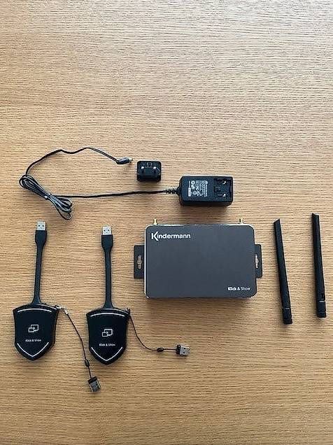 WiFi: Klick & Show K-10S Kit von Kindermann – Usato da Au ZH venduto da muetz4 1