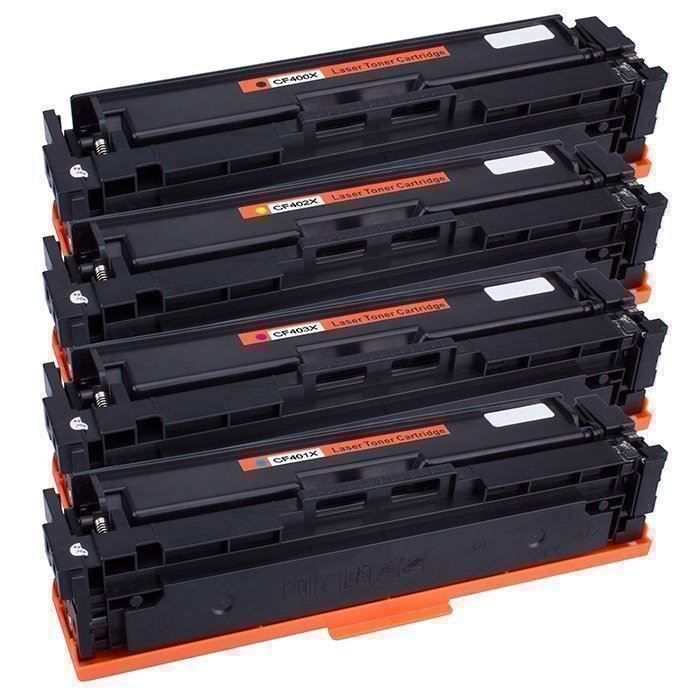 Hewlett Packard Cartucce per stampanti & toner: 4 X KOMPATIBLE HP 201A CF401A CF402A CF4 – Nuovo e nell'imballaggio originale da Basel venduto da saly06 1