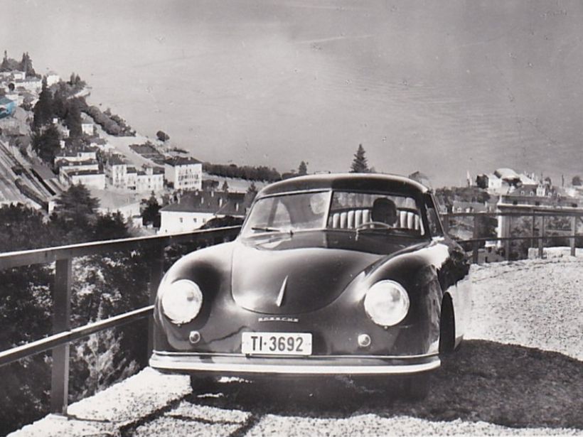 Ansichtskarten: PORSCHE 356, Locarno 1952 – Gebraucht aus Reiden von cinfis 1