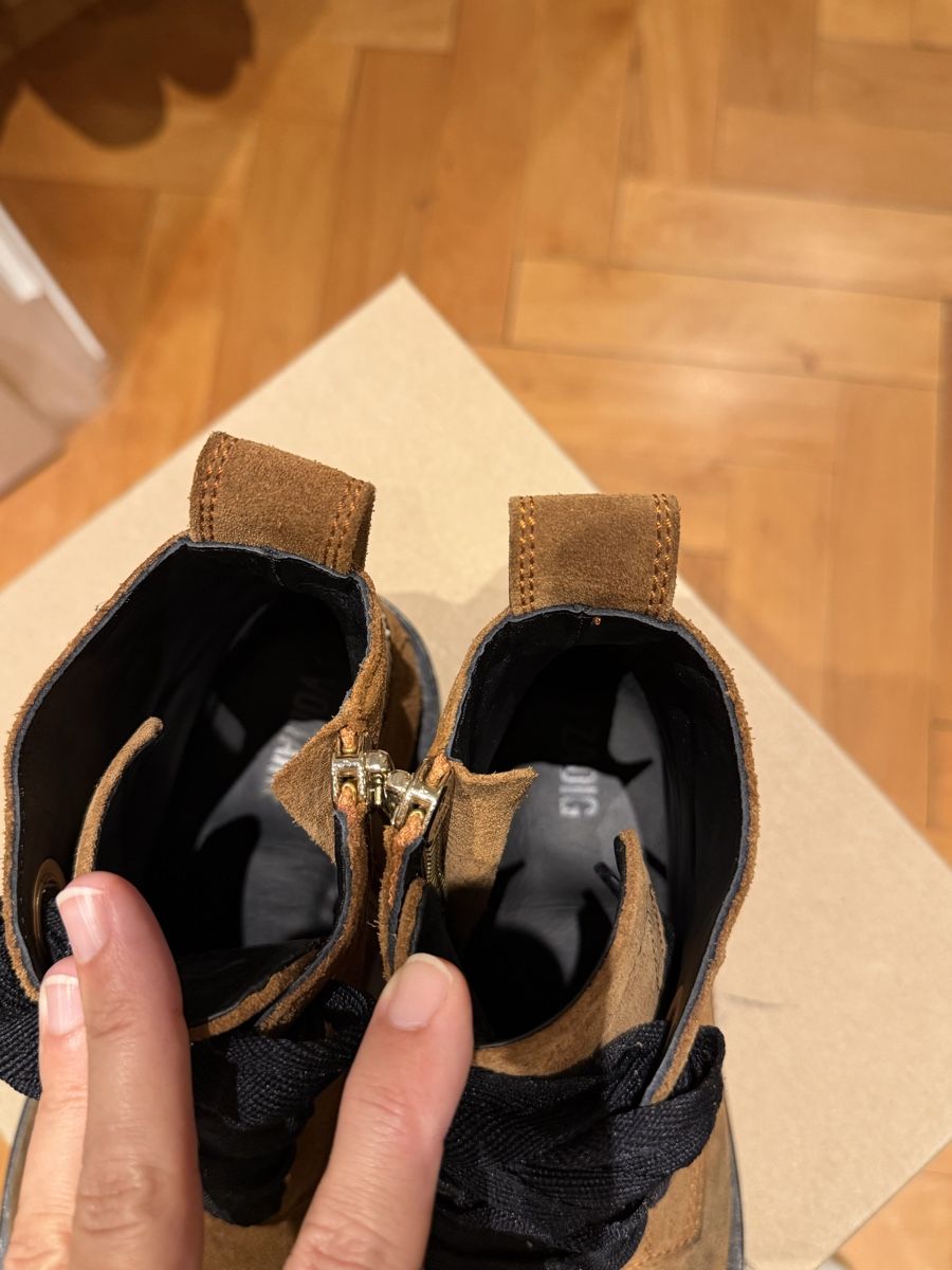 Zadig & Voltaire Damenschuhe: Zadig&Voltaire brown leather ankle boots size 39 – Gebraucht aus Genève von jud_xrl8 8