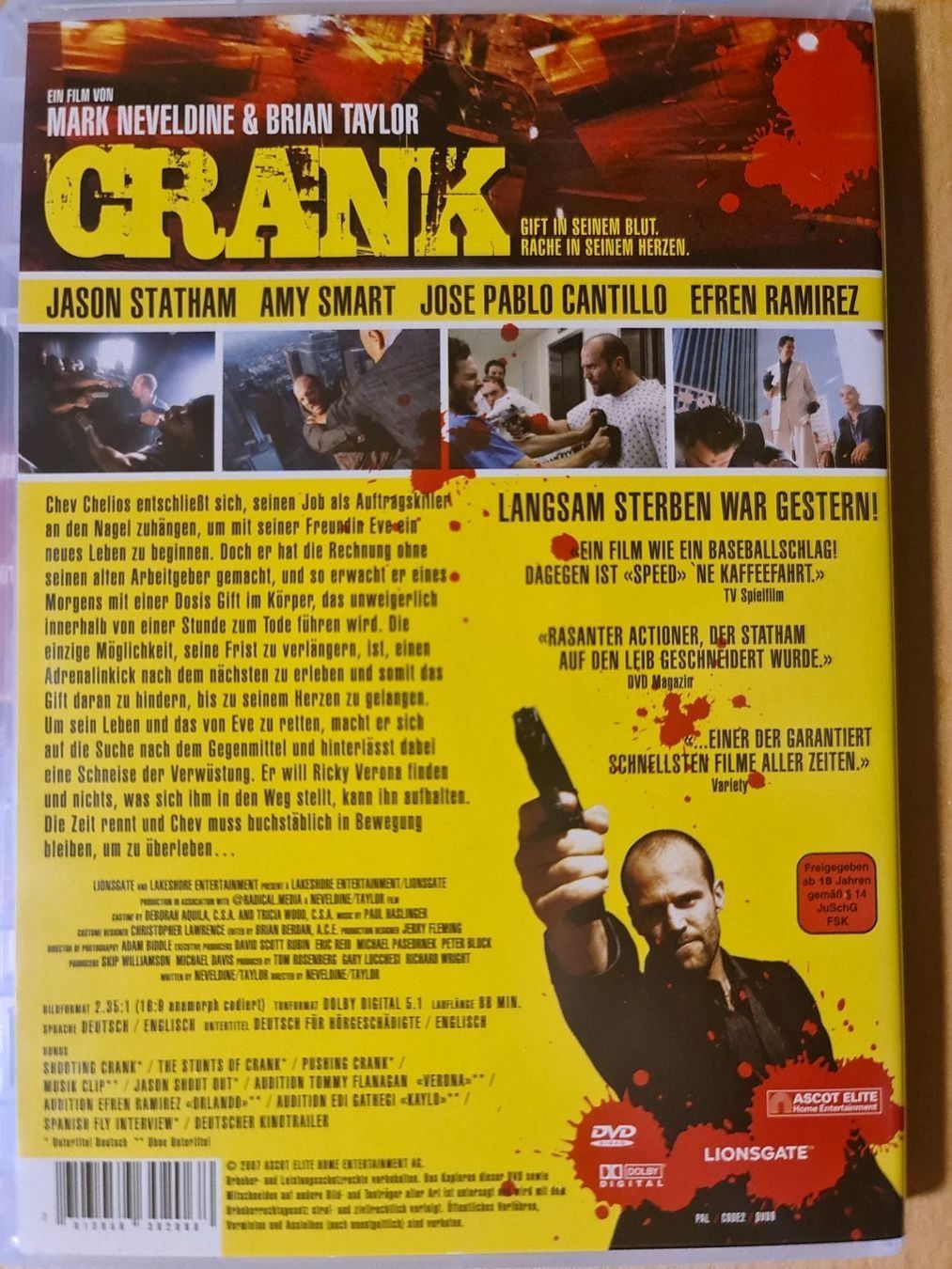 Tutti i DVDs: DVD Crank – Usato da Dintikon venduto da Vexi 1