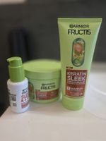 Garnier Fructis Keratin Sleek Set, neu und 1x gebraucht!