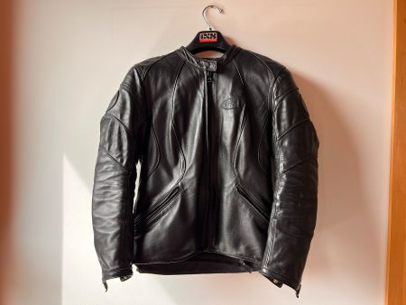 Veste de moto femme en cuir M parfait état